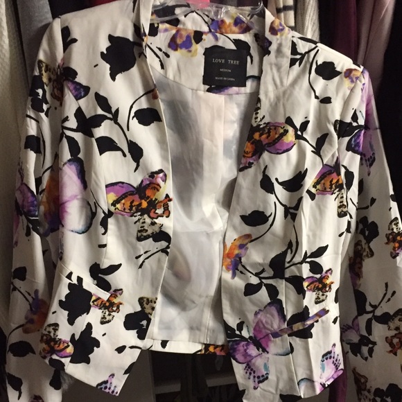 Forever 21 Floral blazer