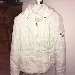 White Puffer Coat