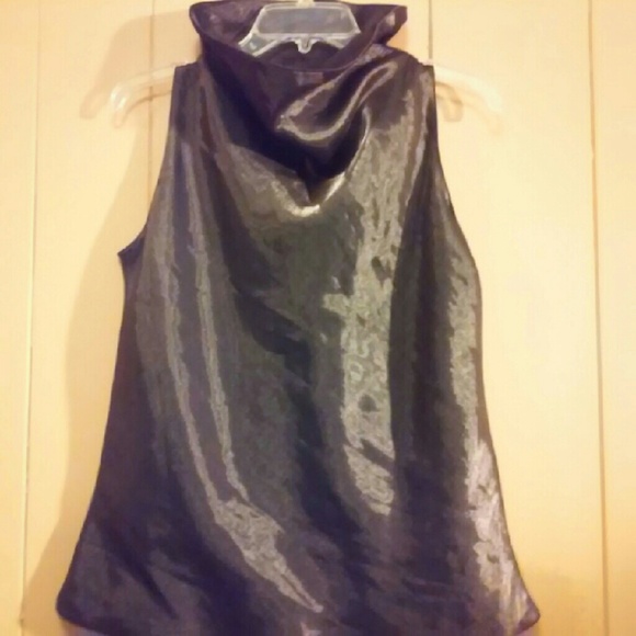 Jessica McClintock Bronze  Mock Cowl Size 14