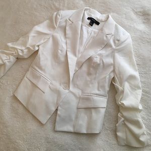 White blazer