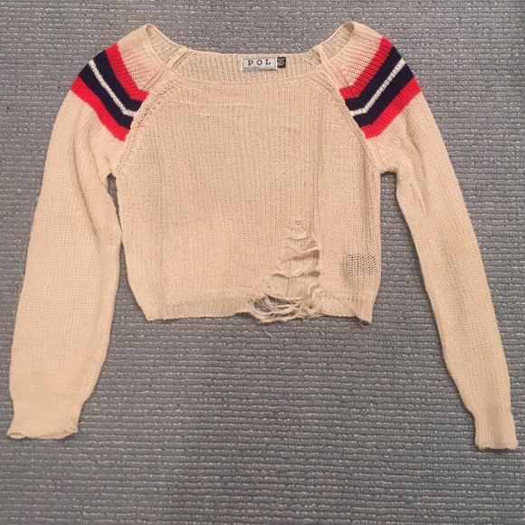 Cropped sweater