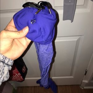 Worn once. Lululemon Yoga high knees.Like new!