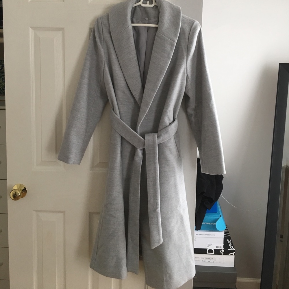 Shawl collar coat