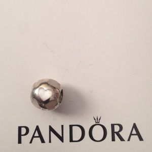 Authentic Pandora sterling mother of pearl charm