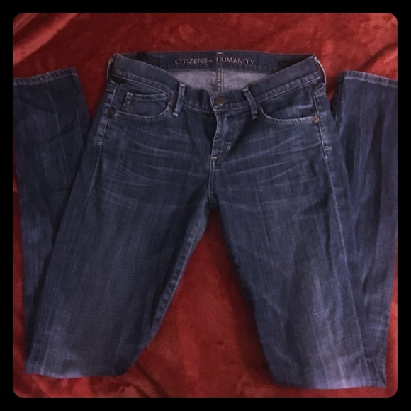 Citizens of Humanity low rise skinny leg size 26
