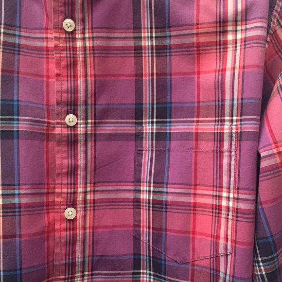 Men's Merona Plaid Button Down - Picture 2 of 3