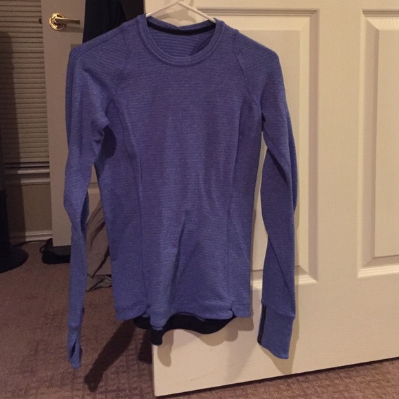 Lululemon Blue pull over sweatshirt