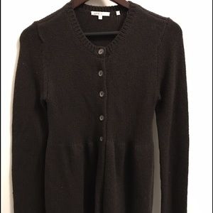 Vince Brown Wool cardigan sweater