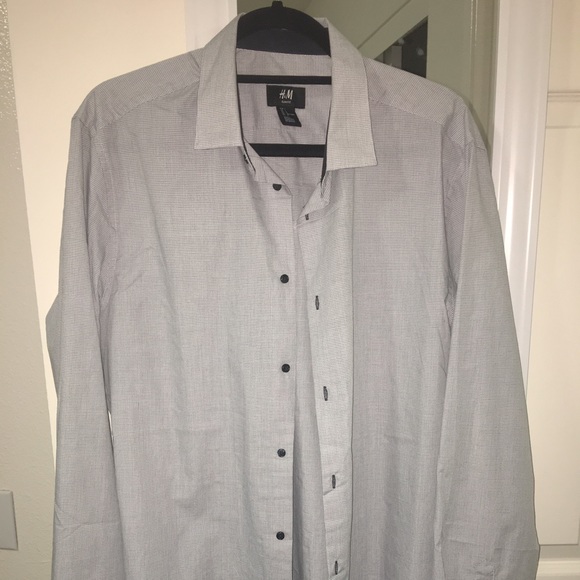 Men's Dress Long Sleeve Button Up Shirt