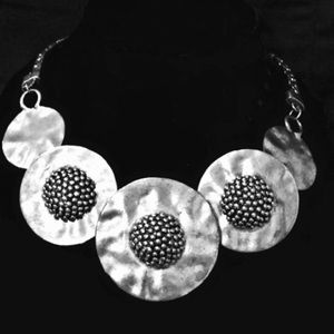 Unique Silver Necklace