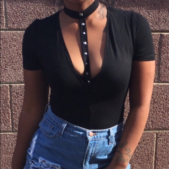 Choker Bodysuit - Picture 2 of 2