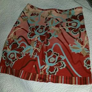 Flora Print Skirt