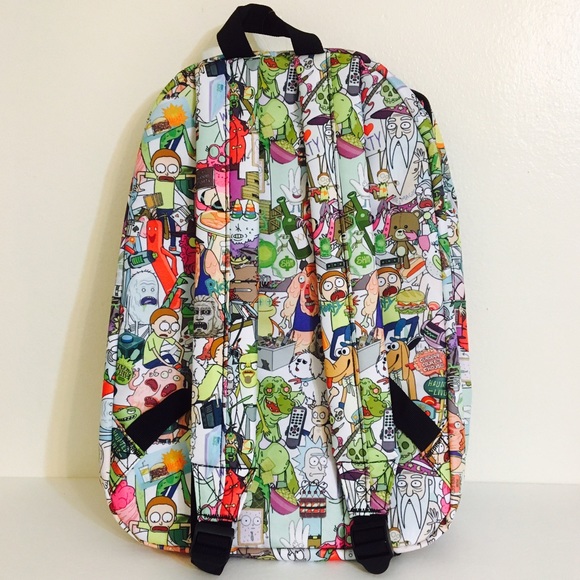 Rick and Morty Sublimated Backpack - Picture 2 of 2