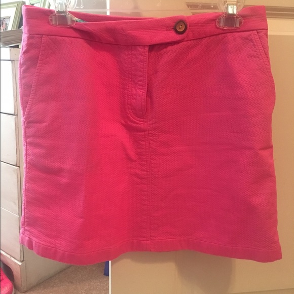 Anthropologie pink skirt