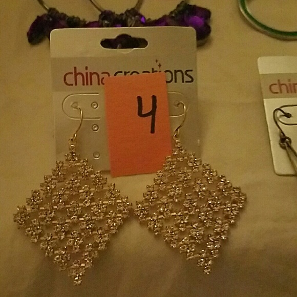 China Creations Earrings (read description) - Picture 3 of 4