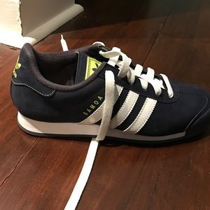 Adidas in navy blue