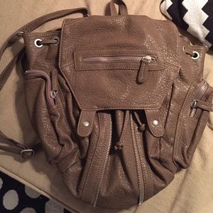 Free People Leather Backpack