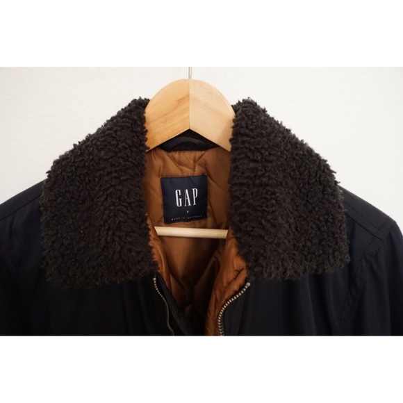 GAP | EUC men's sherpa collar bomber jacket - Picture 3 of 4