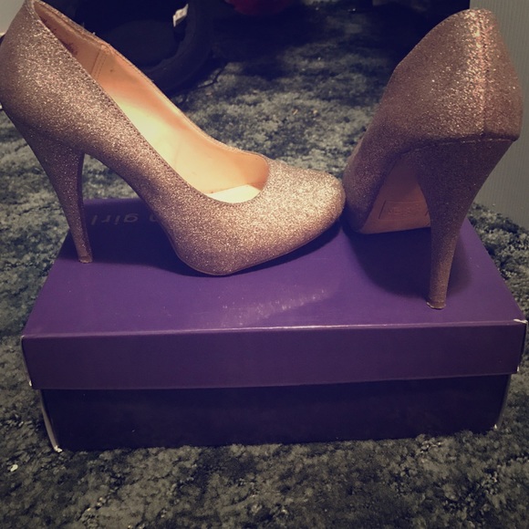 Iridescent Sparkling Heels - Picture 1 of 1