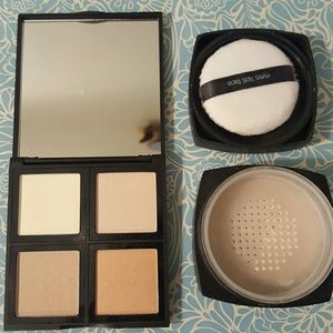 ELF illuminating palette and HD powder