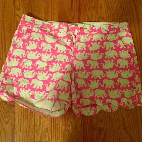 Lilly Pulitzer Elephant Shorts