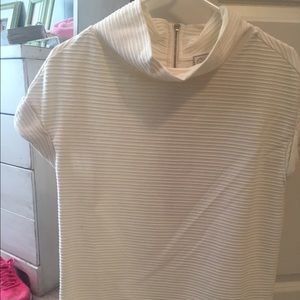 Anthropologie cream top