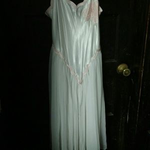 Vintage Victoria's Secret pink flower nightgown