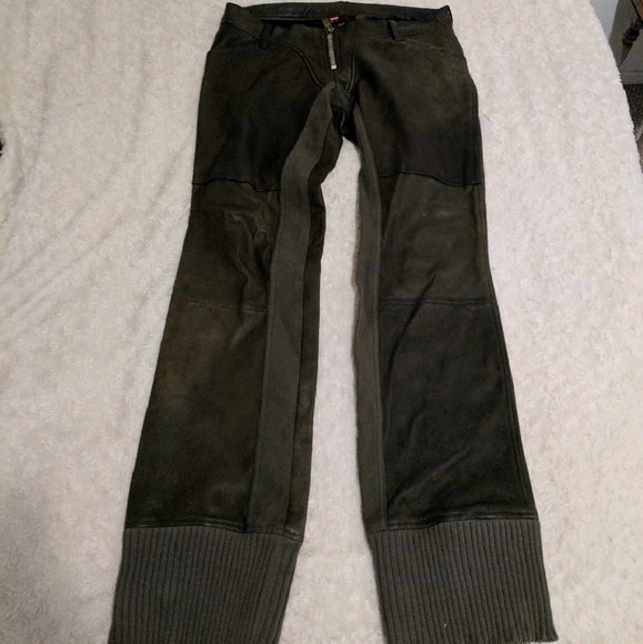 Leather pants