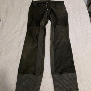 Leather pants