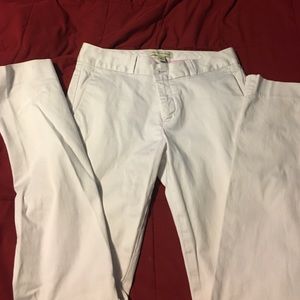 Banana republic white pants. Size 2