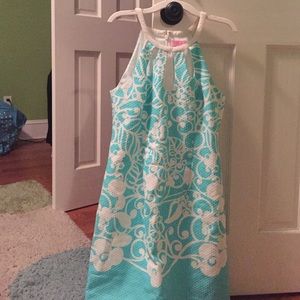 Lily Pulitzer blue and white dress size 6
