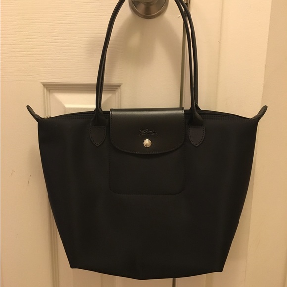 New Longchamp planetes nylon tote