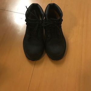Toddler size 8 black Timberlands