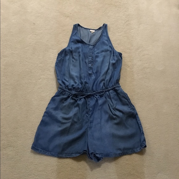 Denim Romper XL