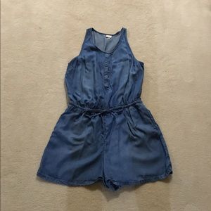 Denim Romper XL