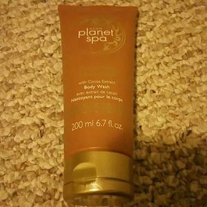 Avon planet spa pampering chocolate body wash