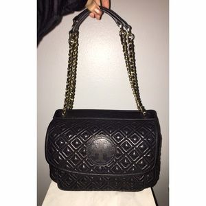 Tory Burch Marion Quilted Leather Shoulder Bag