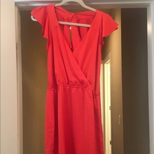 BCBG orange dress