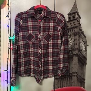 Button-down flannel