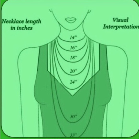 NECKLACE LENGTHS - Picture 2 of 2