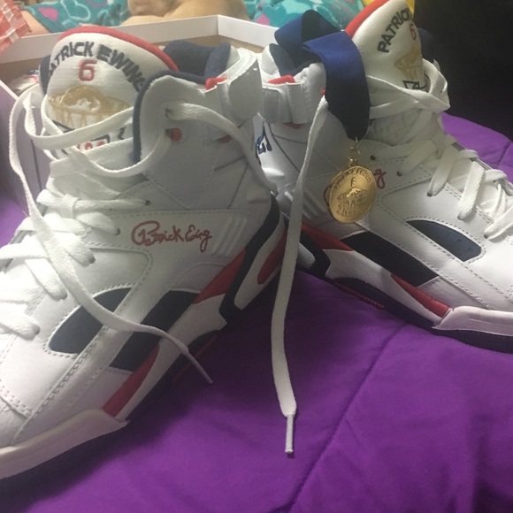 Size 9.5 Patrick Ewing 1992 Olympic Eclipse - Picture 2 of 4