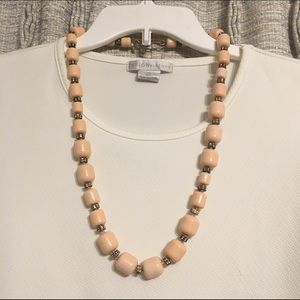 J. Crew Peach/Light Pink Necklace