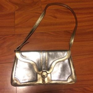 Gold-Silver Authentic Kate Spade Leather Purse