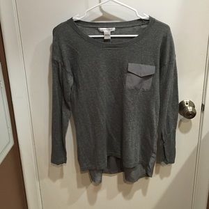 Gray shirt