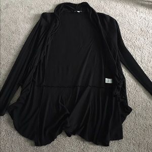 Black cardigan