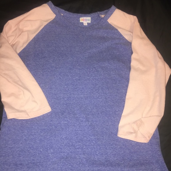 Lularoe Randy XL peach and heather gray