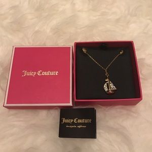 Juicy Couture Gold Sailboat Necklace