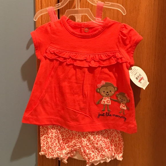 New with tags. Carters outfit. Three pieces. - Picture 1 of 4