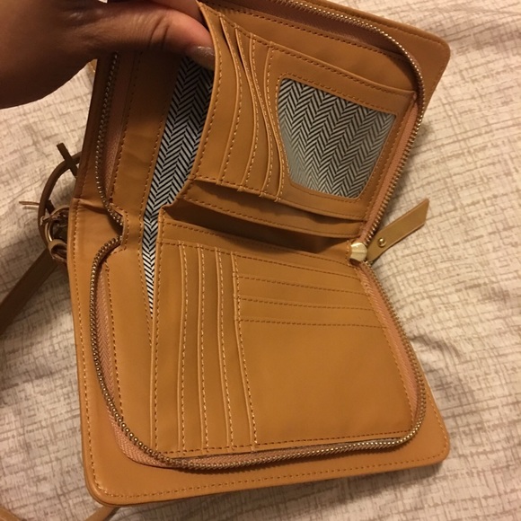 Francesca's brown side wallet purse - Picture 4 of 4