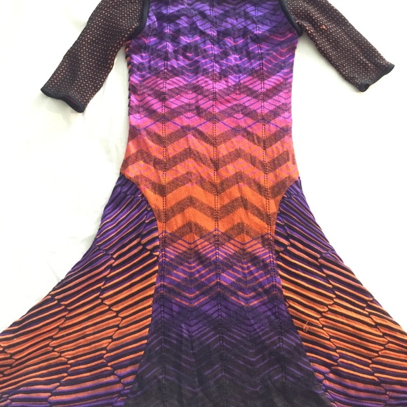 Missoni rainbow dress